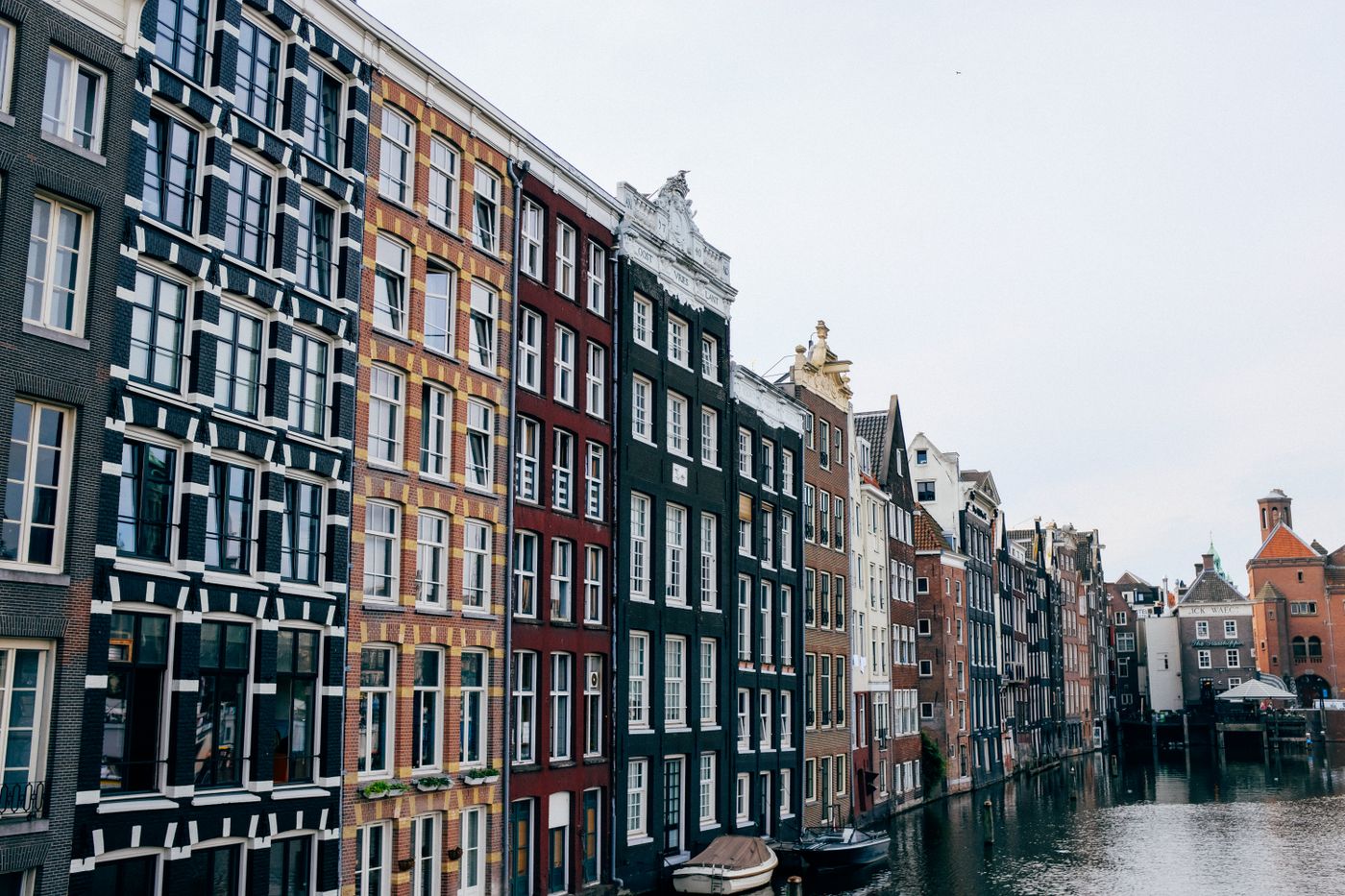 Grachtenpand in het centrum van Amsterdam