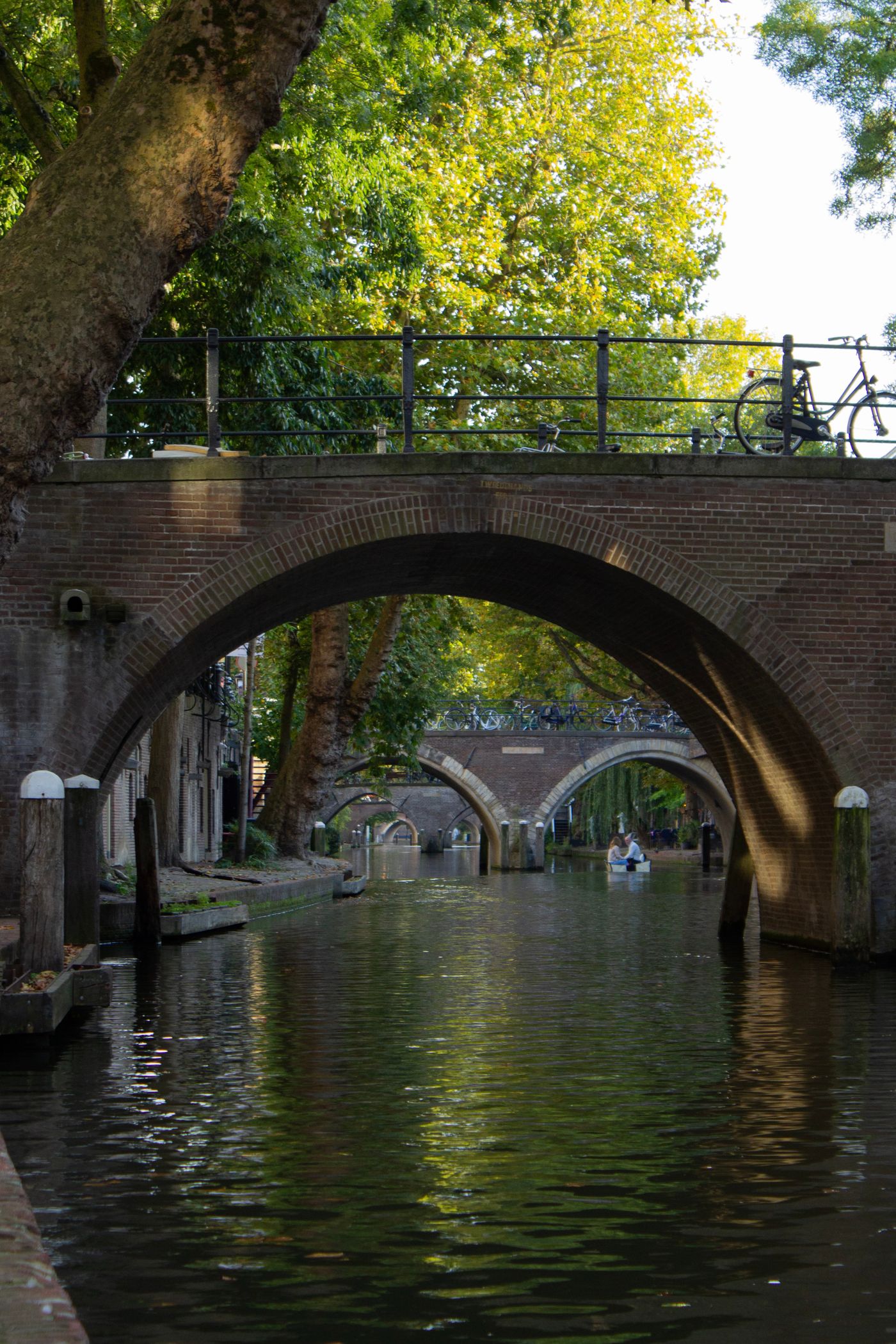 Gracht in het centrum van Utrecht
